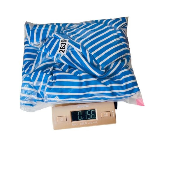 Vie‎ Active Womens Blue & White Striped Full-Zip Jacket L - Picture 5 of 5